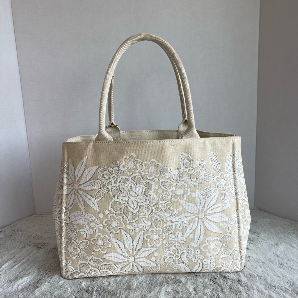Oscar De La Renta Floral CanvasTote for Neiman Marcus/Target